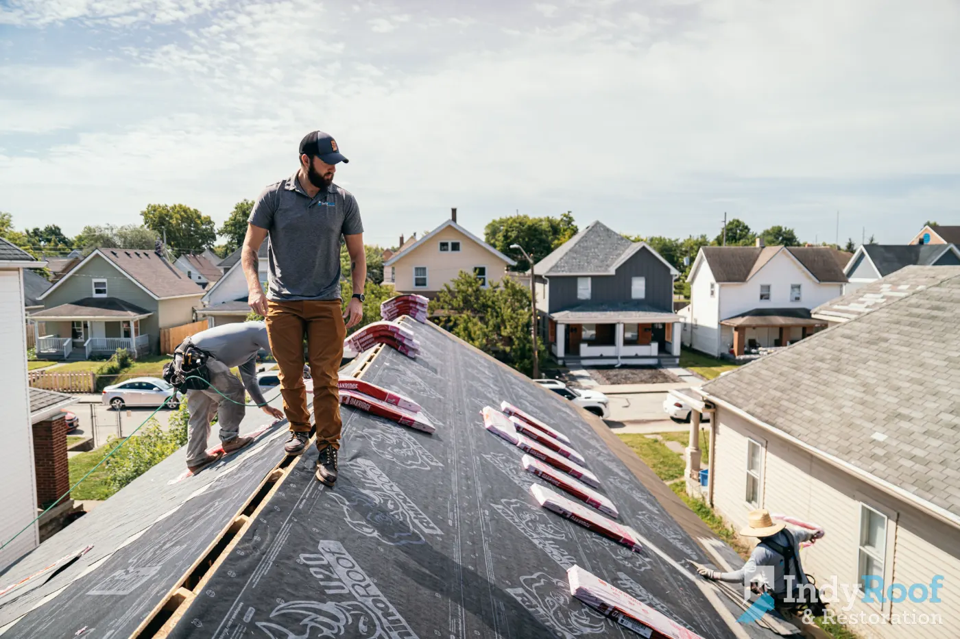Roofing by Lebanon Roofing near Brownsburg, IN